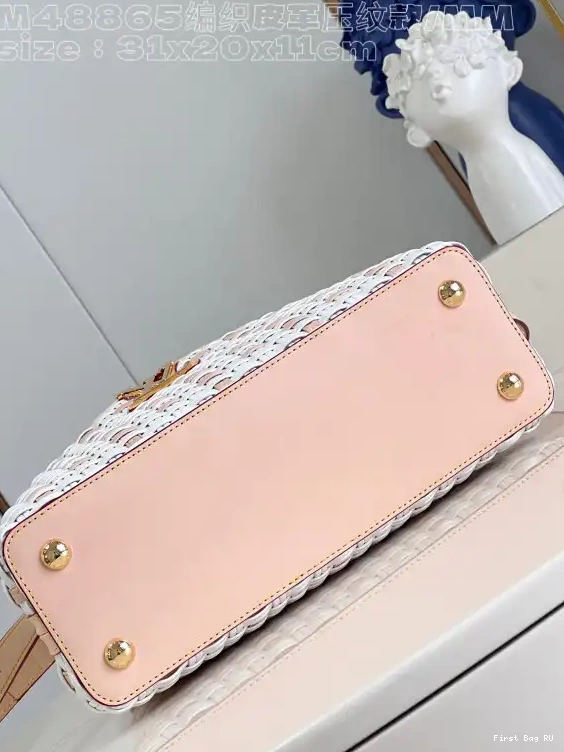 First bags ru reviews VUITTON BB-31.5*20*11CM CAPUCINES LOUIS 0618